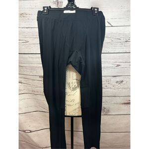 Charlie Black Athletic Tights Leggings Pants Womens Size L Pockets‎